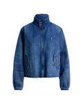 Jaqueta Jeans Bomber