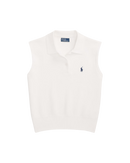 Blusa Polo Cropped Sem Mangas